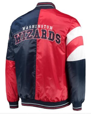 Washington Wizards Leader 75th Anniversary Varsity Jacket