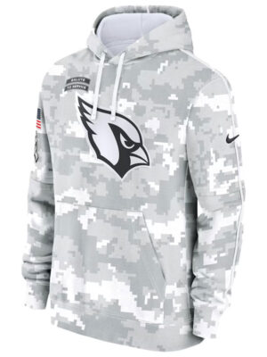 Arizona Cardinals Salute To Service Camo 2024 Hoodie