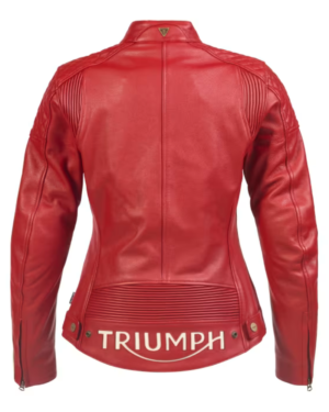 Braddan Triumph Womens Red Sport Jacket