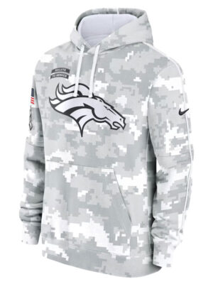 Denver Broncos Salute To Service Camo 2024 Hoodie