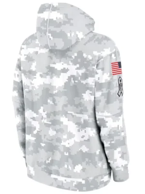 Kansas City Chiefs Salute To Service Camo 2024 Hoodie