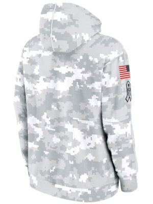 Las Vegas Raiders Salute To Service Camo 2024 Hoodie