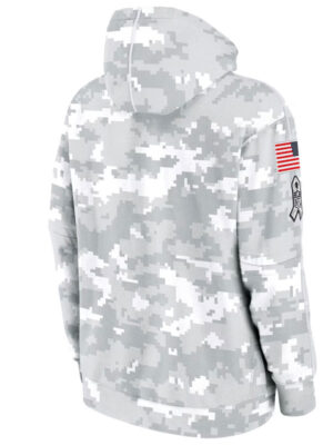 Los Angeles Chargers Salute To Service Camo 2024 Hoodie