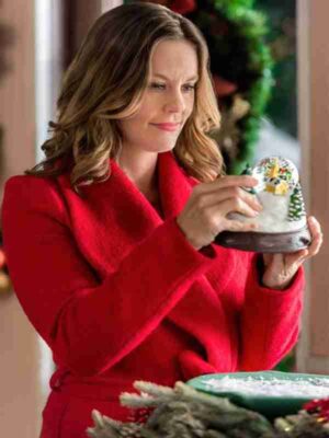 Allie Shaw Christmas in Evergreen Red Coat