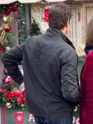 Santa Tell Me 2024 Daniel Lissing Black Jacket