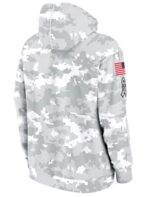 Miami Dolphins Salute To Service Camo 2024 Hoodie