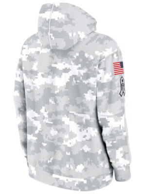 Minnesota Vikings Salute To Service Camo 2024 Hoodie