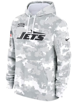 New York Jets Salute To Service Camo 2024 Hoodie