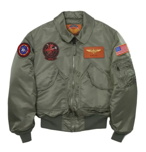 Top Gun Maverick CWU Nylon Flight Jacket