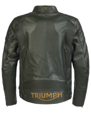 Triumph Men’s Racing Green Motorcycle Braddan Air Race Jacket