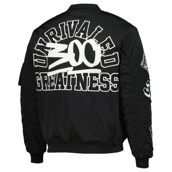 Men’s Black UFC 300 Full-Zip Bomber Jacket