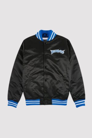 Minnesota Timberwolves Heavyweight Satin Varsity Jacket